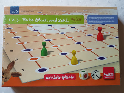 1 2 3 Farbe, Glück und Zahl ... - Brettspiel